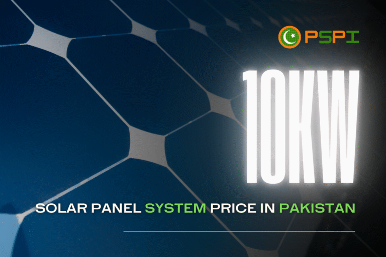 10kW solar panel system price in Pakistan - Latest pricing and system overview by PSPI (Pak Solar Price Info)