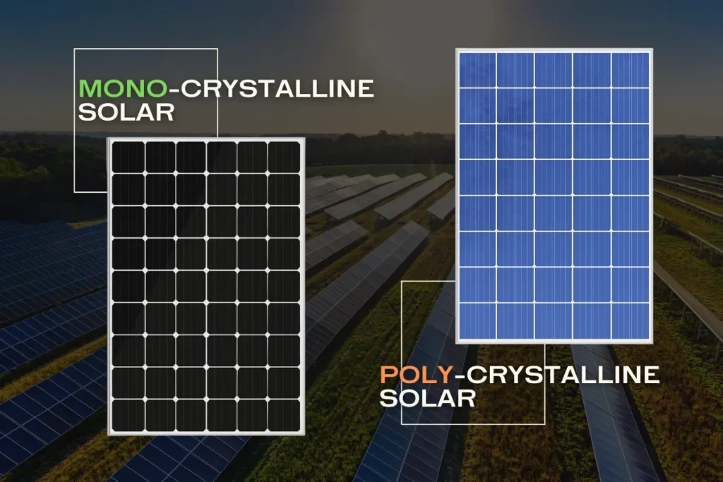 5 Main Factors that Affect Solar Panel Prices in 2025 2 Difference-Between-MonoCrystalline-and-PolyCrystalline-Solar-Panels